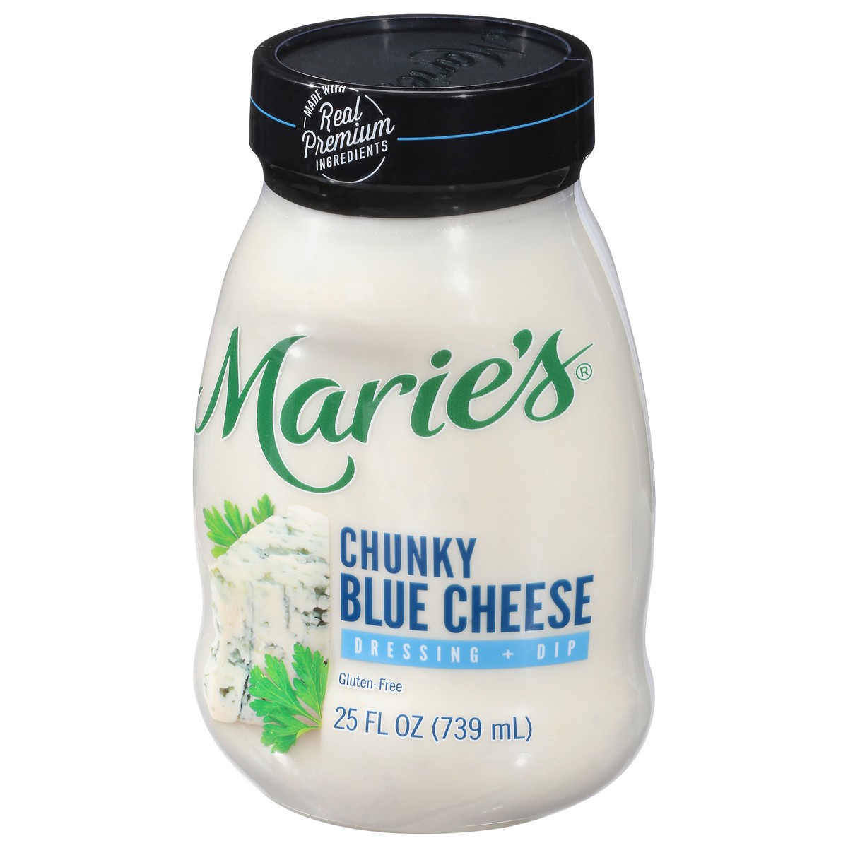 slide 9 of 9, Marie's Chunky Blue Cheese Dressing+Dip 25 fl oz, 25 fl oz