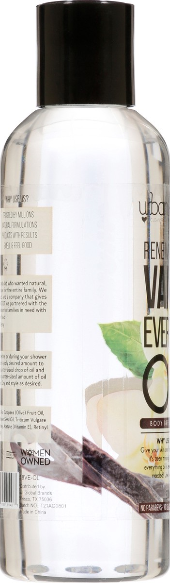 slide 11 of 12, Urban Hydration Renew & Restore Vanilla Everything Oil 6.8 fl oz, 6.8 fl oz