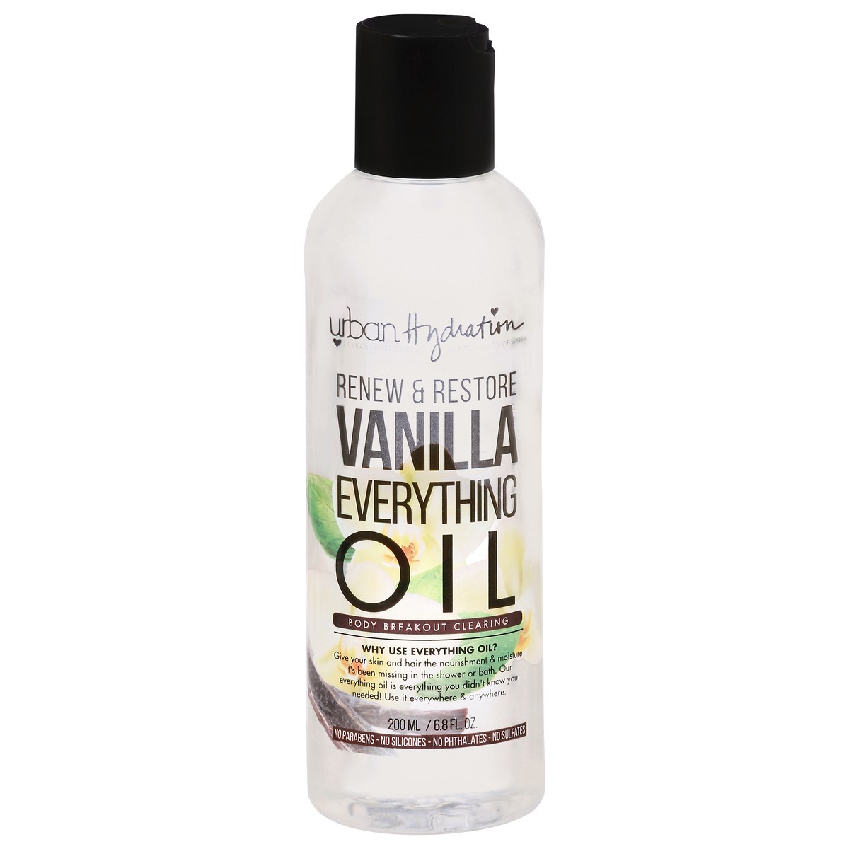 slide 1 of 12, Urban Hydration Renew & Restore Vanilla Everything Oil 6.8 fl oz, 6.8 fl oz