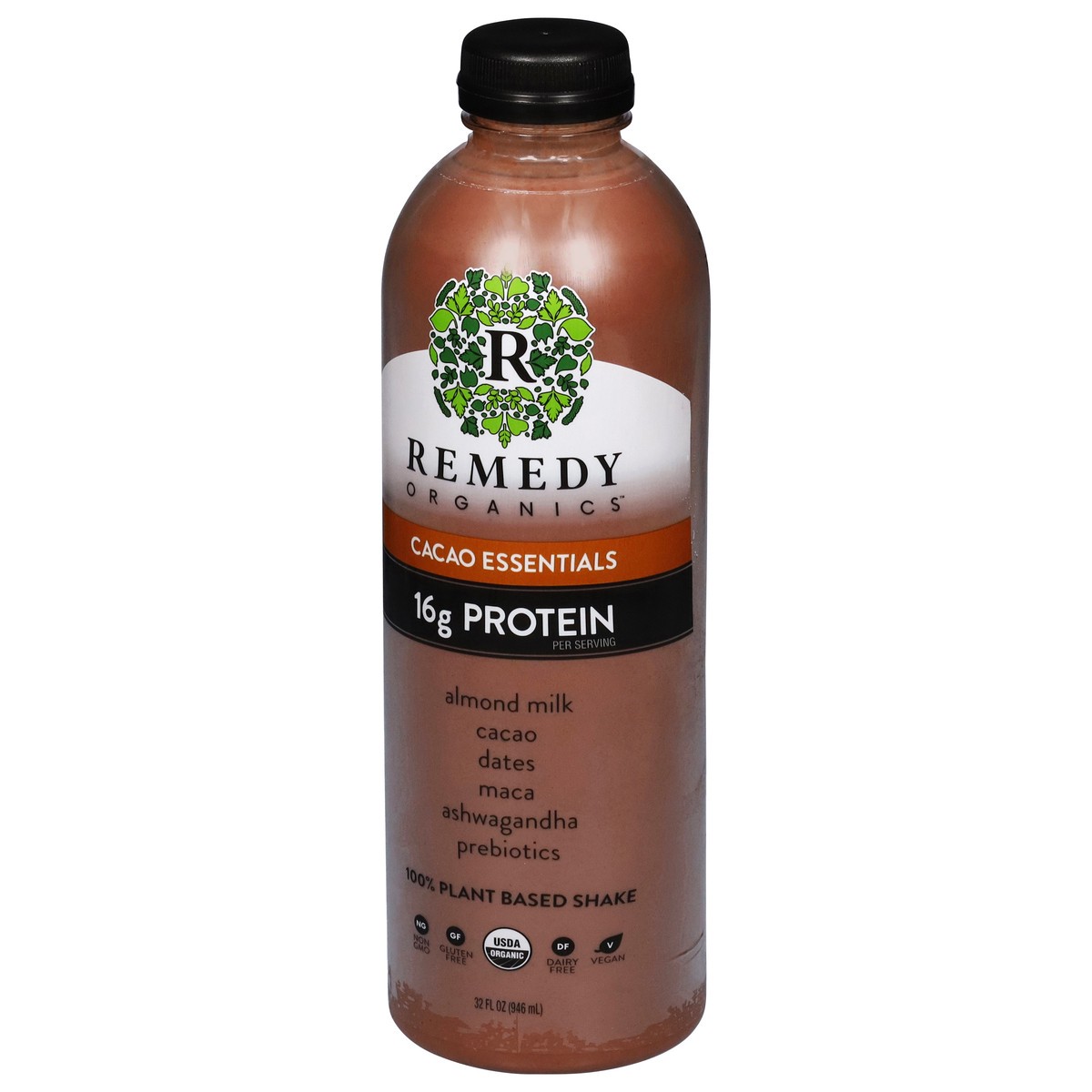 slide 8 of 13, Remedy Organics 100% Plant Based Cacao Essentials Shake 32 fl oz, 1 ct