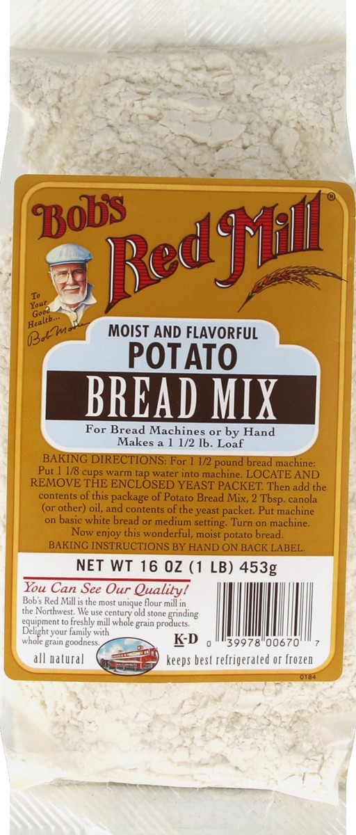 slide 5 of 5, Bob's Red Mill Potato Bread Mix, 16 oz