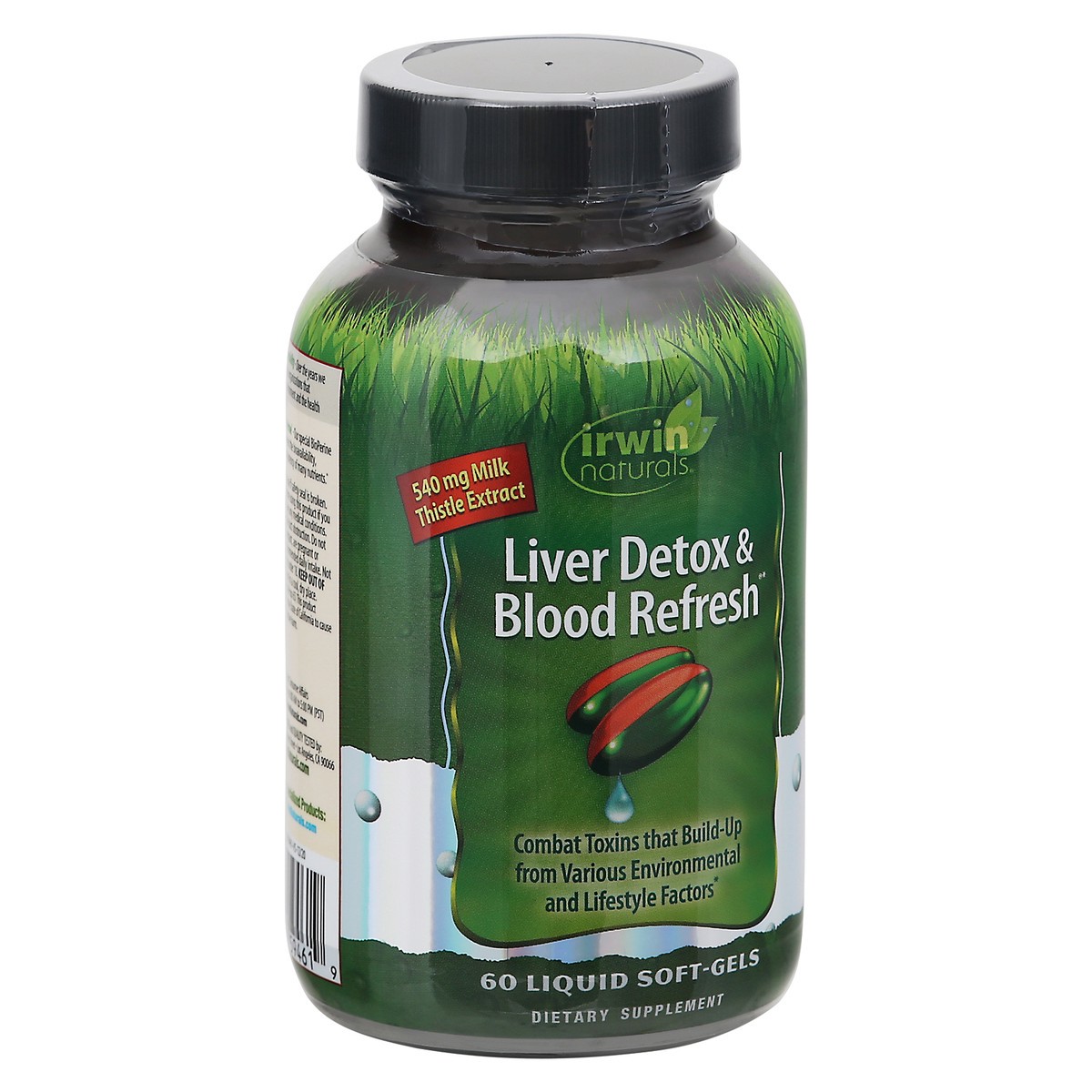 slide 2 of 9, Irwin Naturals Soft-Gels Liver Detox & Blood Refresh 60 ea, 60 ct