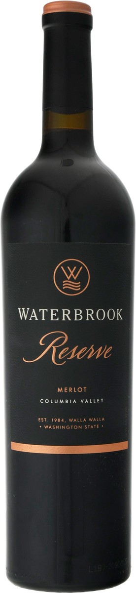 slide 12 of 12, Waterbrook Winery Columbia Valley Reserve Merlot 750 ml, 750 ml