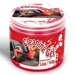 Custom Accessories Red Strawberry Scent Cleaning Gel