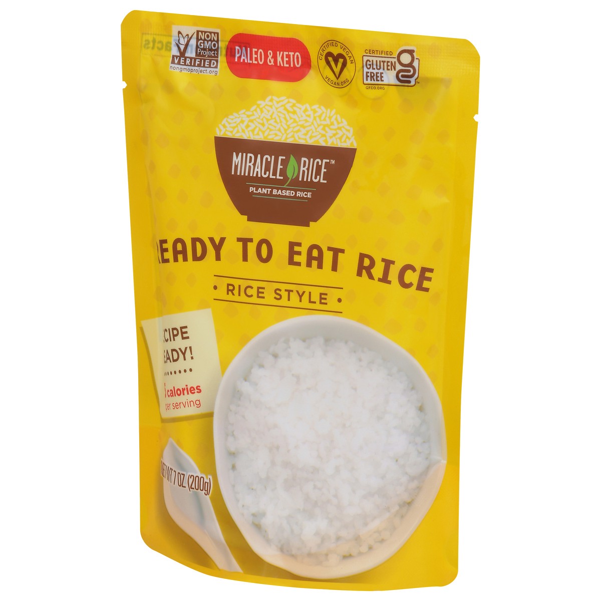 slide 8 of 14, Miracle Noodle Kitchen Ready to Eat Rice 7 oz, 7 oz