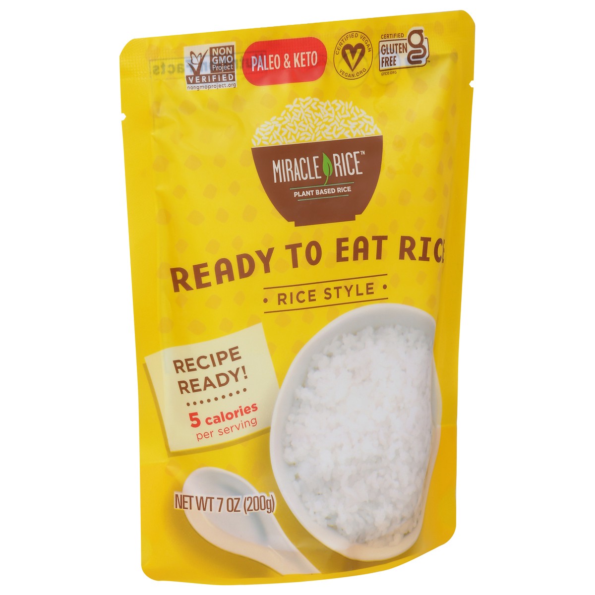 slide 11 of 14, Miracle Noodle Kitchen Ready to Eat Rice 7 oz, 7 oz