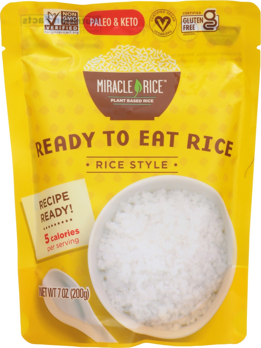 slide 6 of 14, Miracle Noodle Kitchen Ready to Eat Rice 7 oz, 7 oz