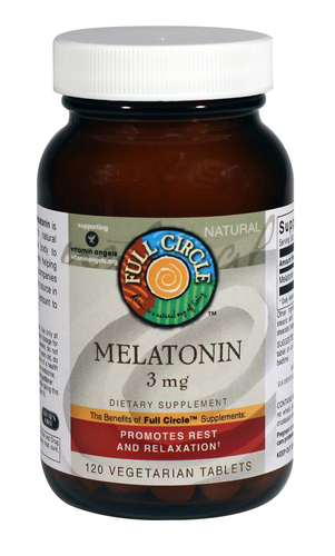 slide 1 of 1, Full Circle Market Melatonin Tablets, 120 oz; 3 mg