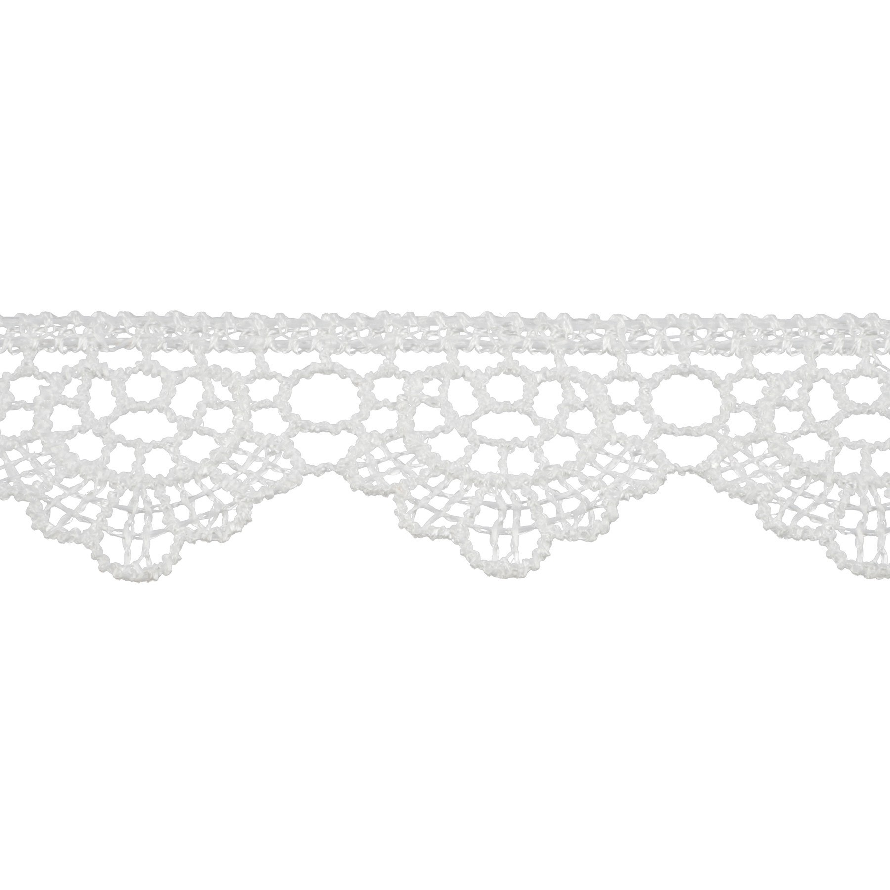slide 3 of 4, 7/8" X 2yd. Lace Scallop Ribbon By Celebrate It, 7/8 in x 2 yd