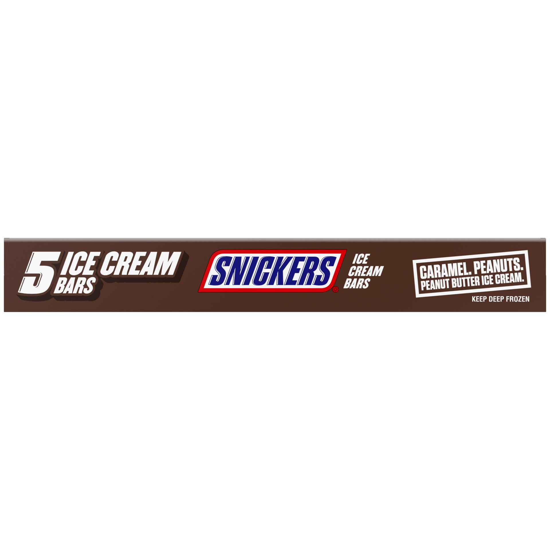 slide 2 of 4, Bertolli Snicker's Ice Cream Bars 5-Pack 2.0Oz Bars, 5 ct