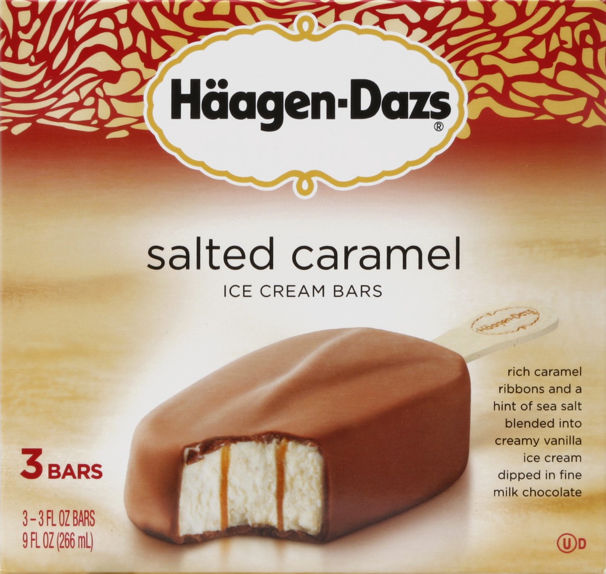 slide 3 of 4, Häagen-Dazs Ice Cream Bars 3 ea, 3 ct; 3 fl oz