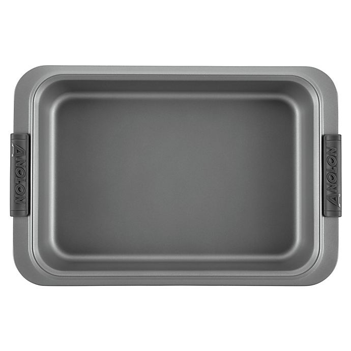 slide 3 of 6, Anolon Analon Nonstick Bakeware Set - Grey, 3 ct