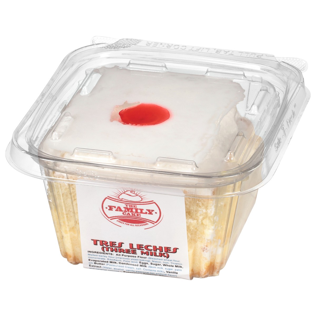 slide 2 of 4, The Family Cake Tres Leches Cake Slice, 7 oz