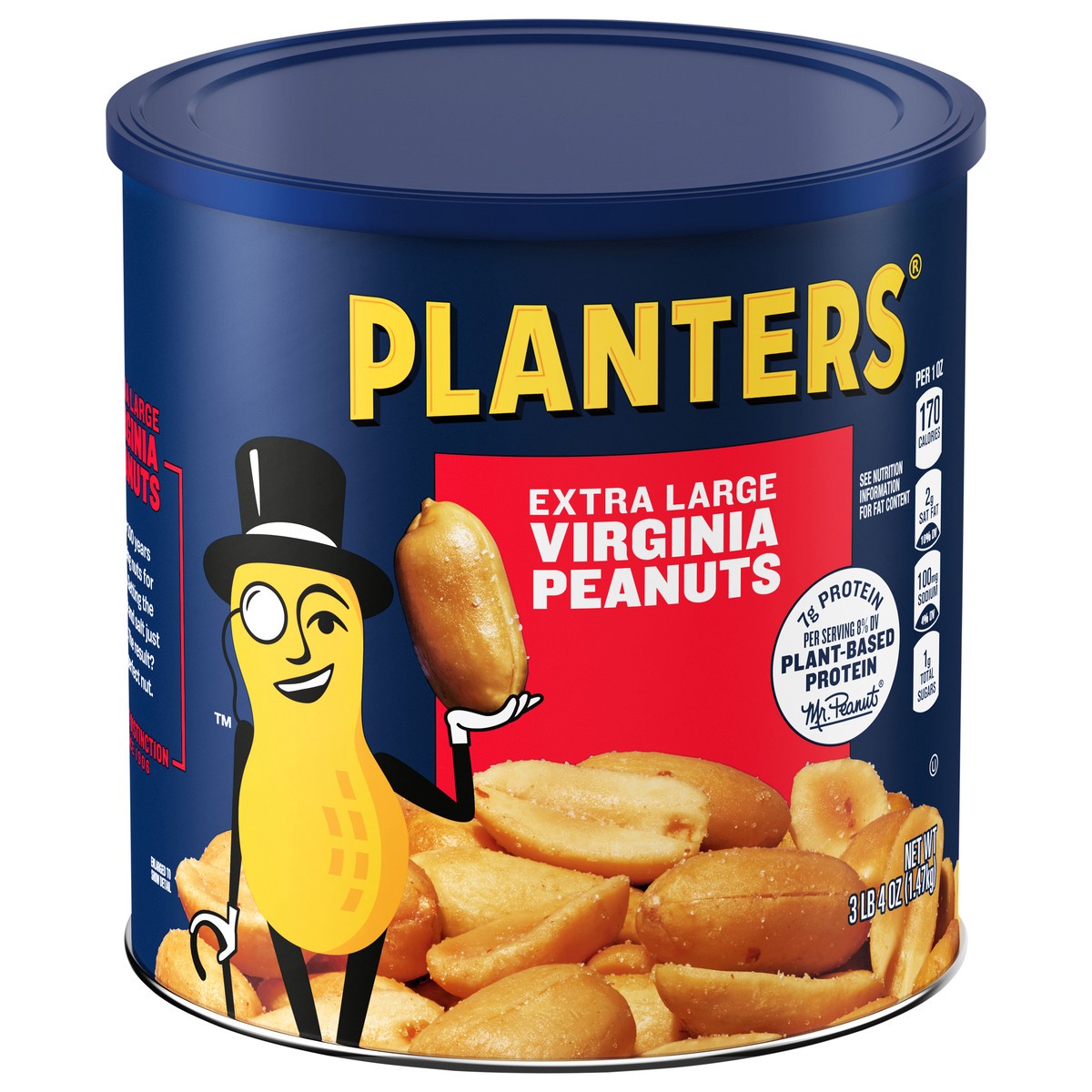 slide 2 of 14, Planters Extra Large Virginia Peanuts 52 oz, 52 oz