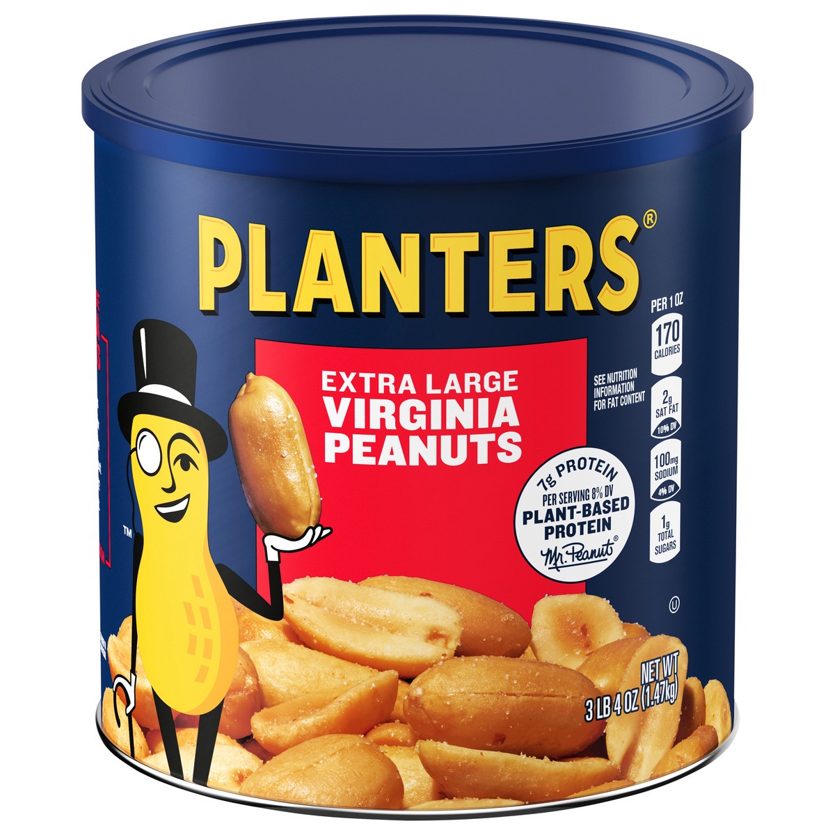 slide 14 of 14, Planters Extra Large Virginia Peanuts 52 oz, 52 oz