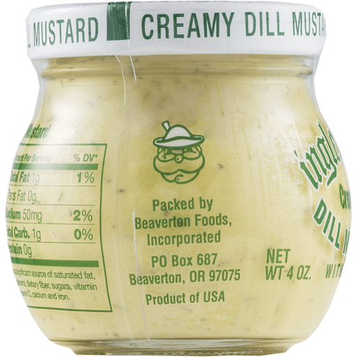 slide 9 of 9, Inglehoffer Creamy Dill Mustard With Capers, 4 oz