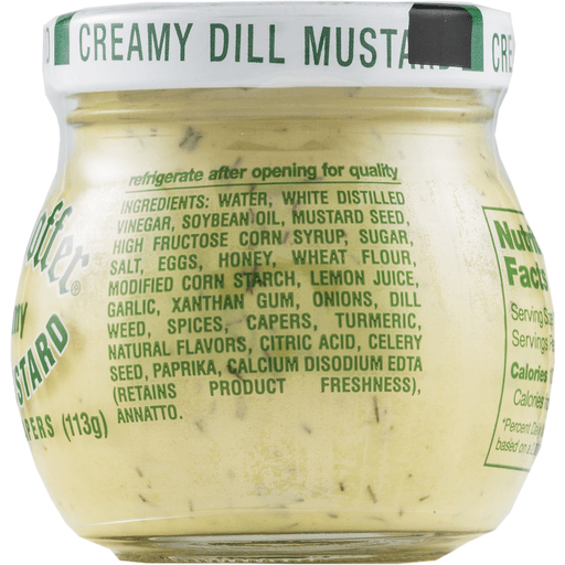 slide 2 of 9, Inglehoffer Creamy Dill Mustard With Capers, 4 oz