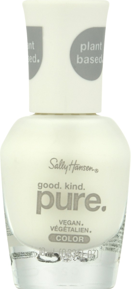 slide 1 of 9, Sally Hansen Good. Kind. Pure. Light Lychee 105 Nail Color 10 ml, 0.33 oz