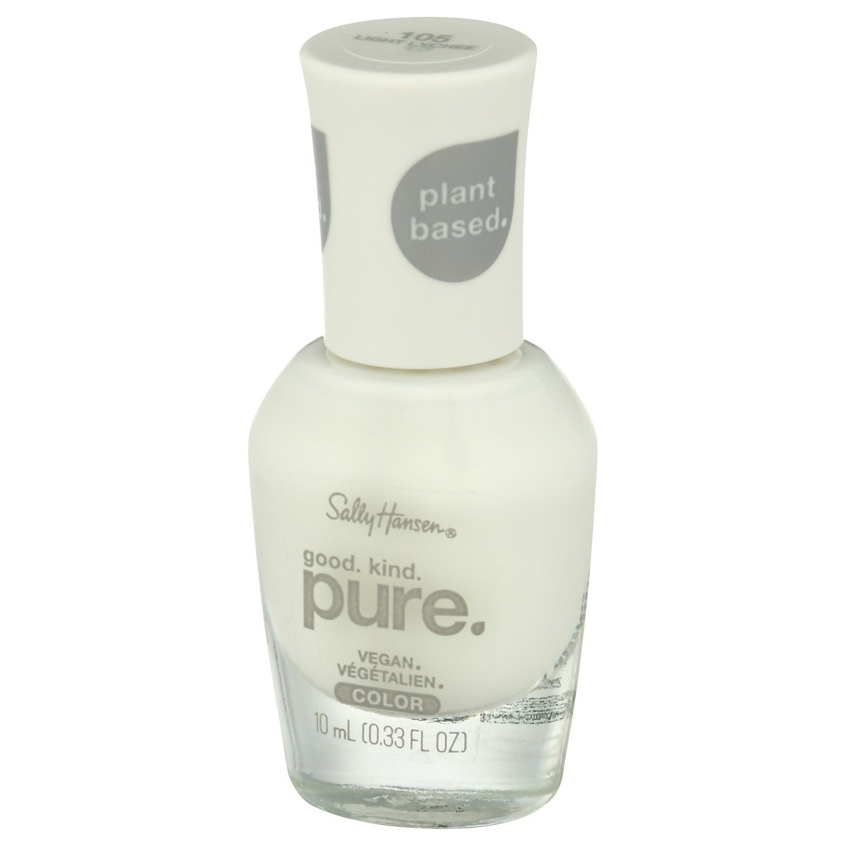 slide 3 of 9, Sally Hansen Good Kind Pure Light Lychee Nail Color, 0.33 oz