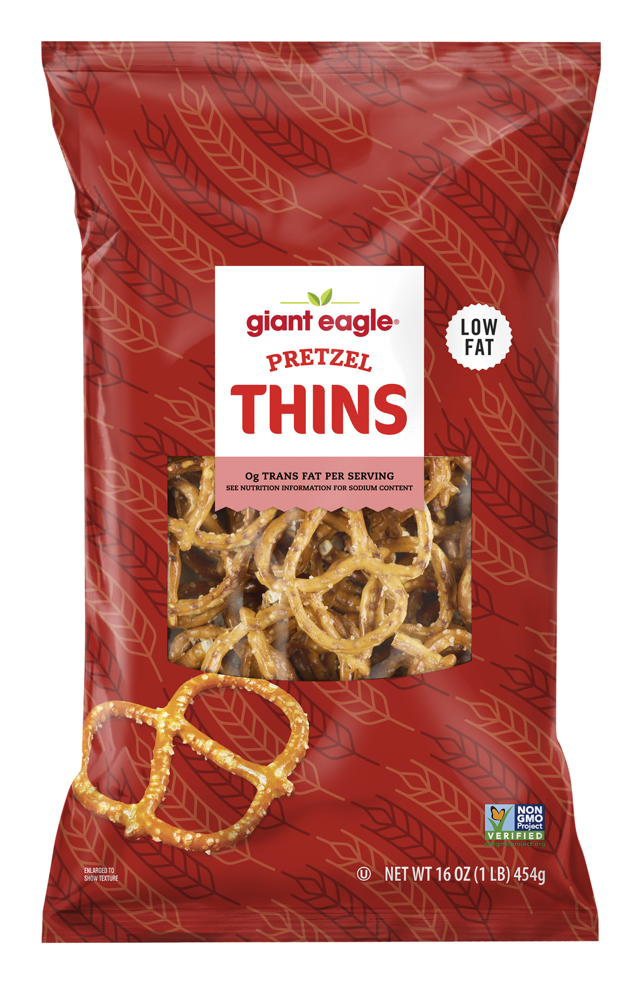 slide 1 of 1, Ge Pretzel Thins, 16 oz