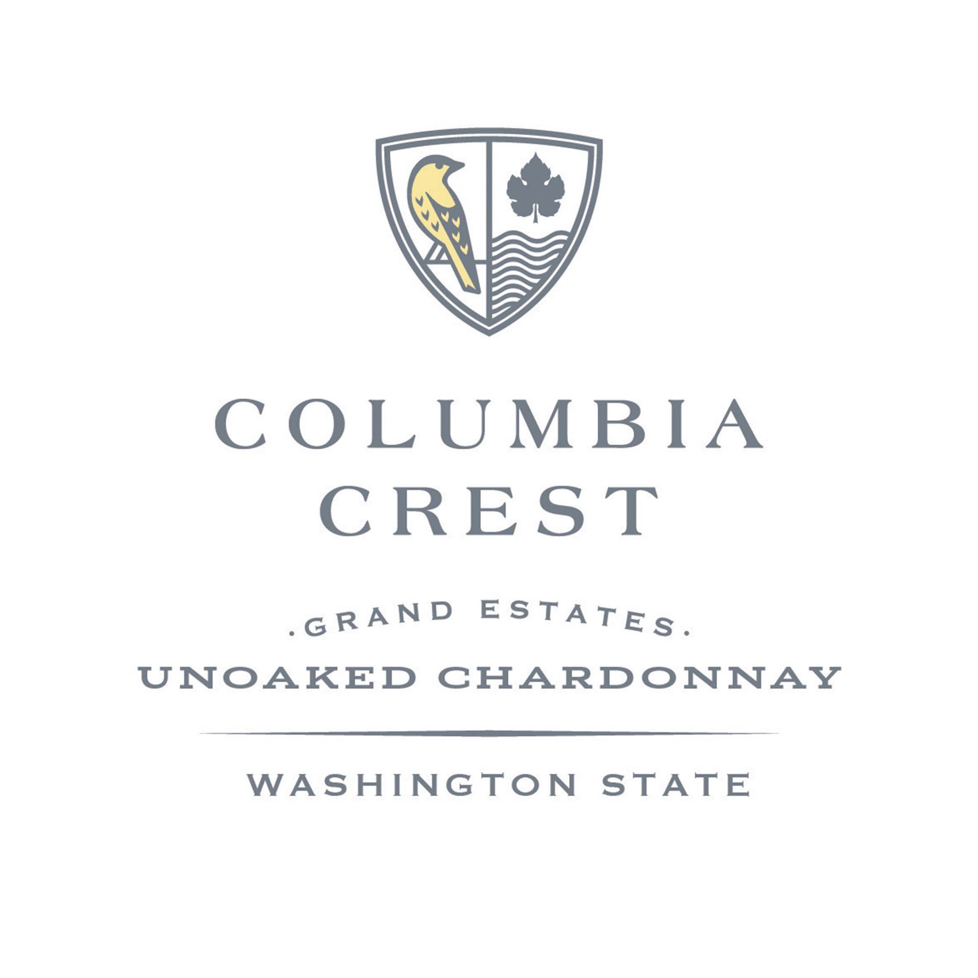 slide 5 of 7, Columbia Crest Grand Estates Unoaked Chardonnay, White Wine, 750 mL Bottle, 750 ml