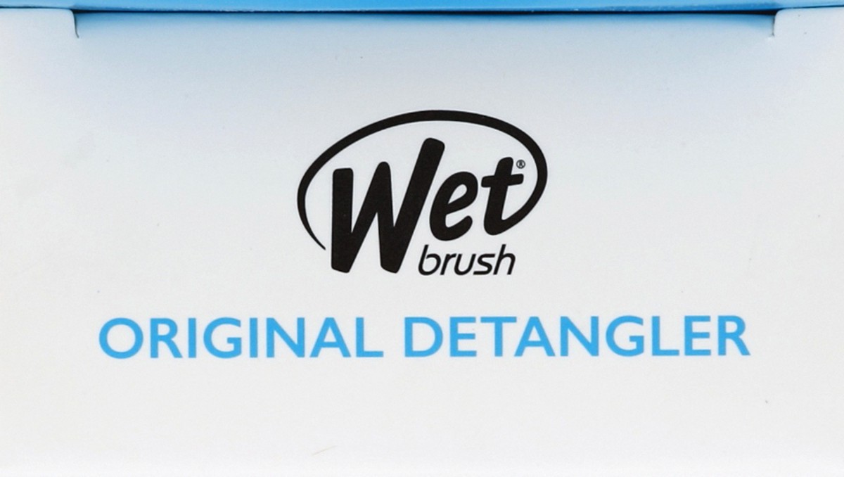 slide 4 of 6, Wet Brush Original Detangler Brush, Black, 1 ct