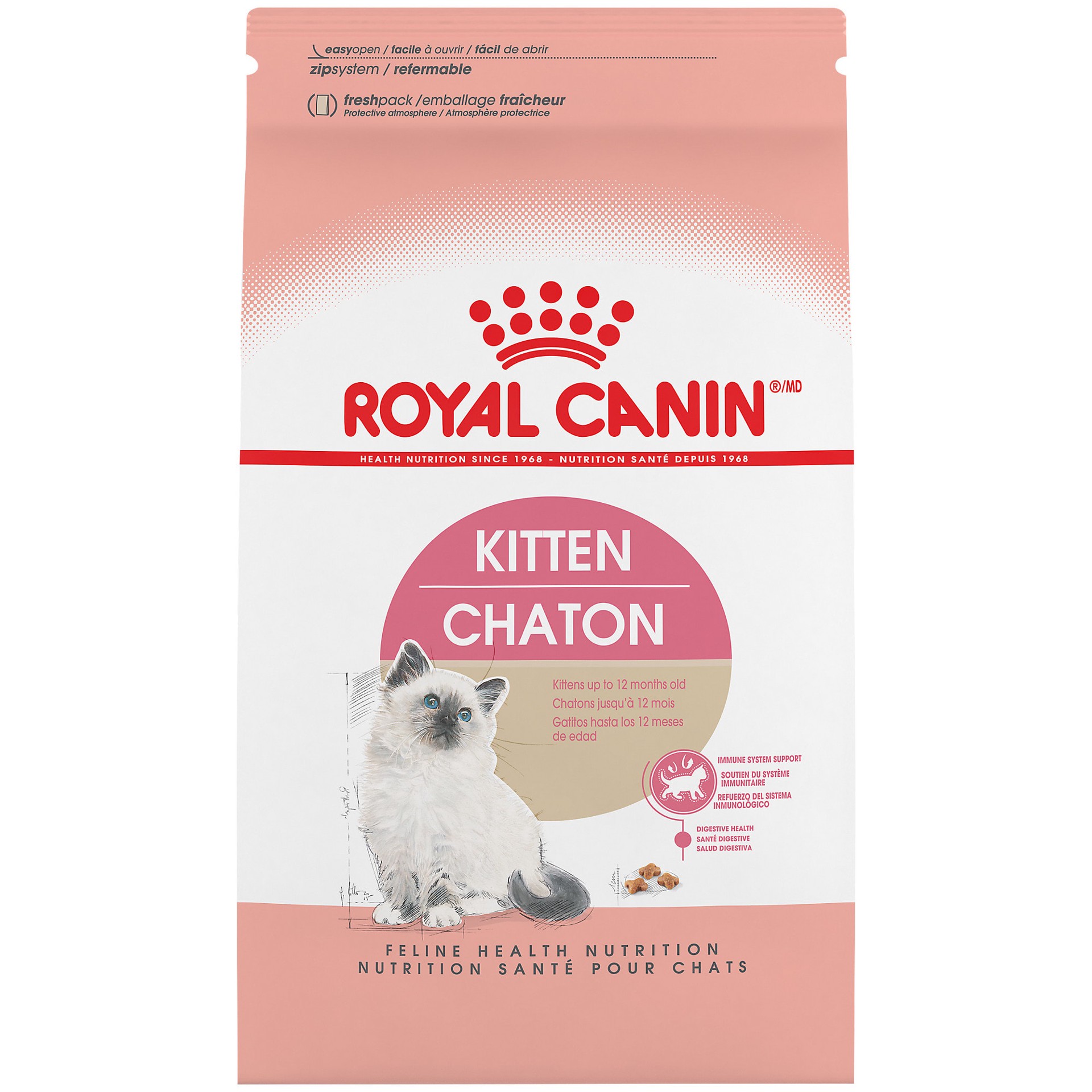 slide 1 of 1, Royal Canin Feline Health Nutrition Dry Kitten Food, 7 lb