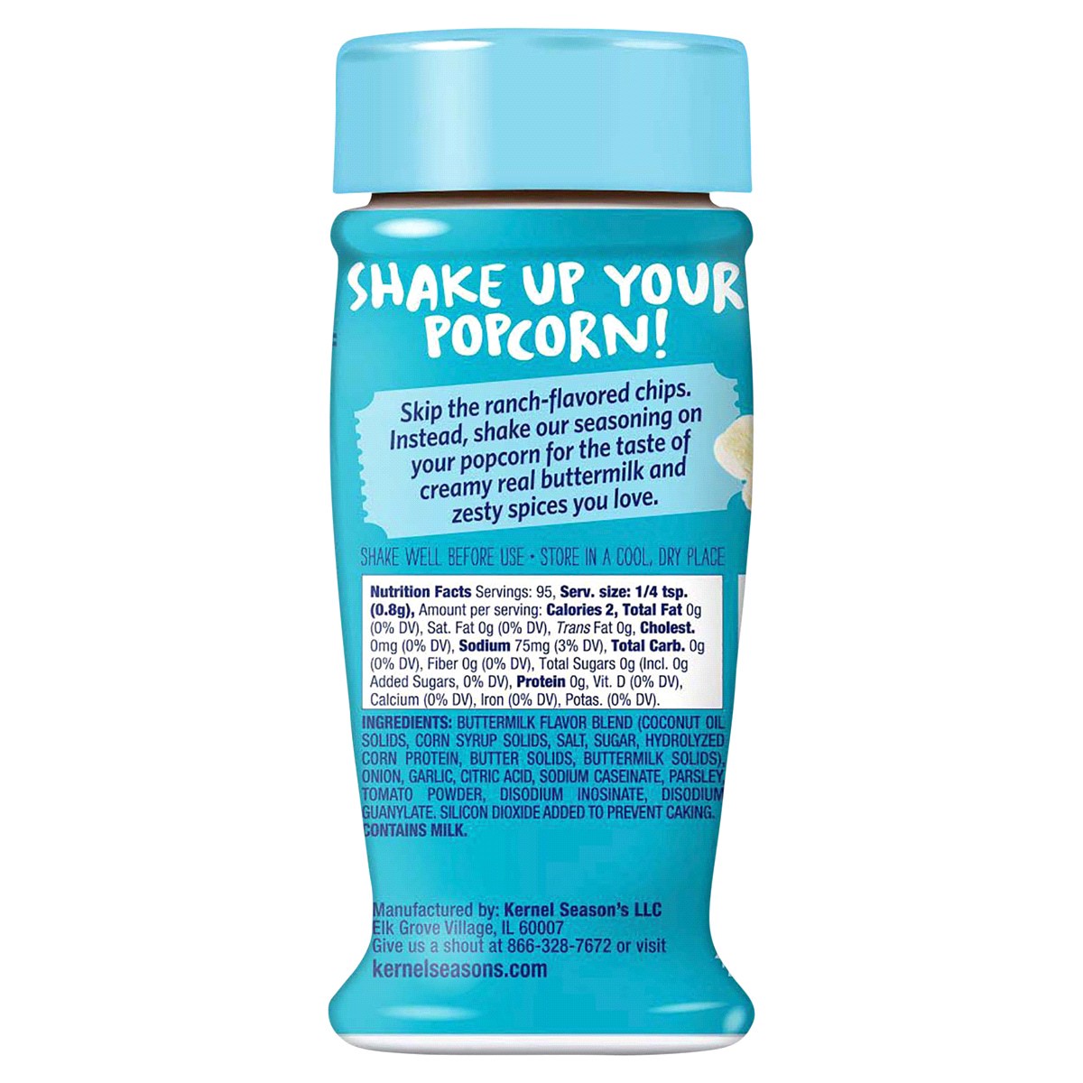 slide 2 of 2, Kernel Season's Ranch Popcorn Seasoning 2.7 oz, 2.7 oz