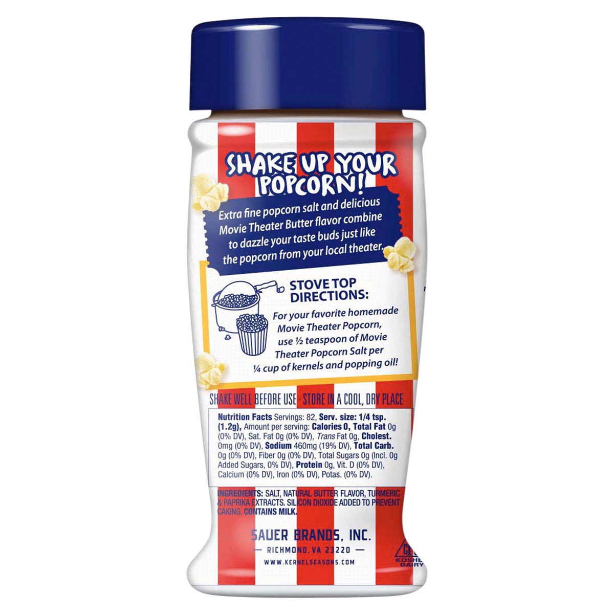 slide 2 of 2, Kernel Season's Movie Theater Butter Salt - 3.5 oz, 3.5 oz