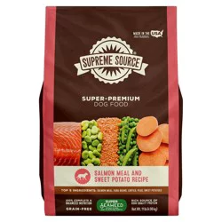 Supreme Source Grain-Free Super-Premium Salmon Meal and Sweet Potato Recipe Dog Food 11 lb