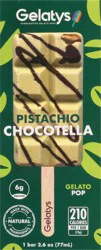 Gelatys Gelato Pop, Pistachio Chocotella