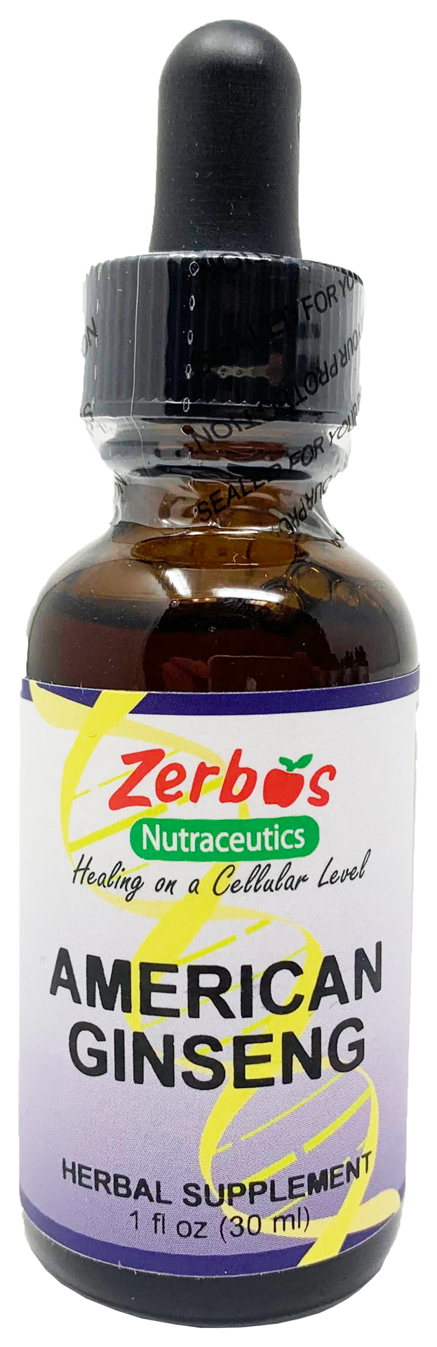 slide 1 of 1, Vitality Zerbos / Vitality Works American Ginseng, 1 oz