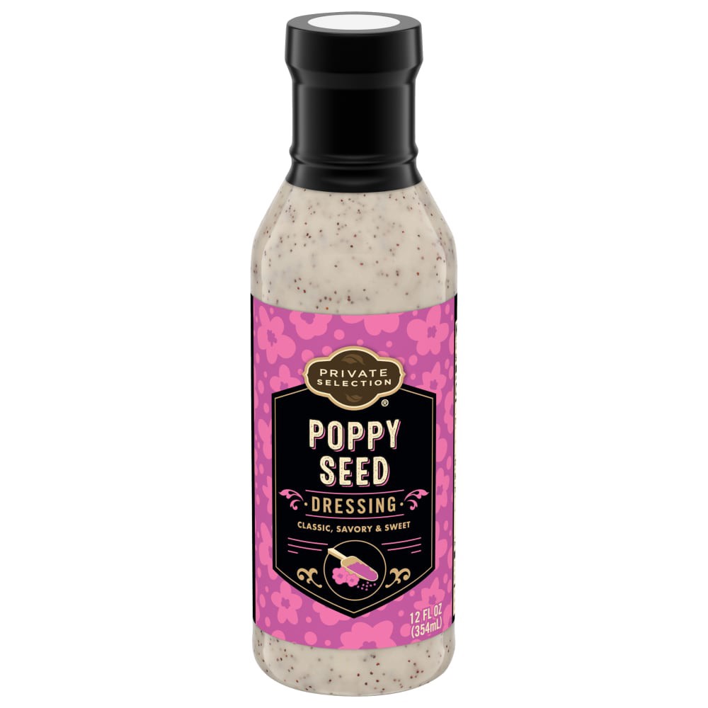 slide 4 of 4, Private Selection Poppy Seed Dressing, 12 fl oz