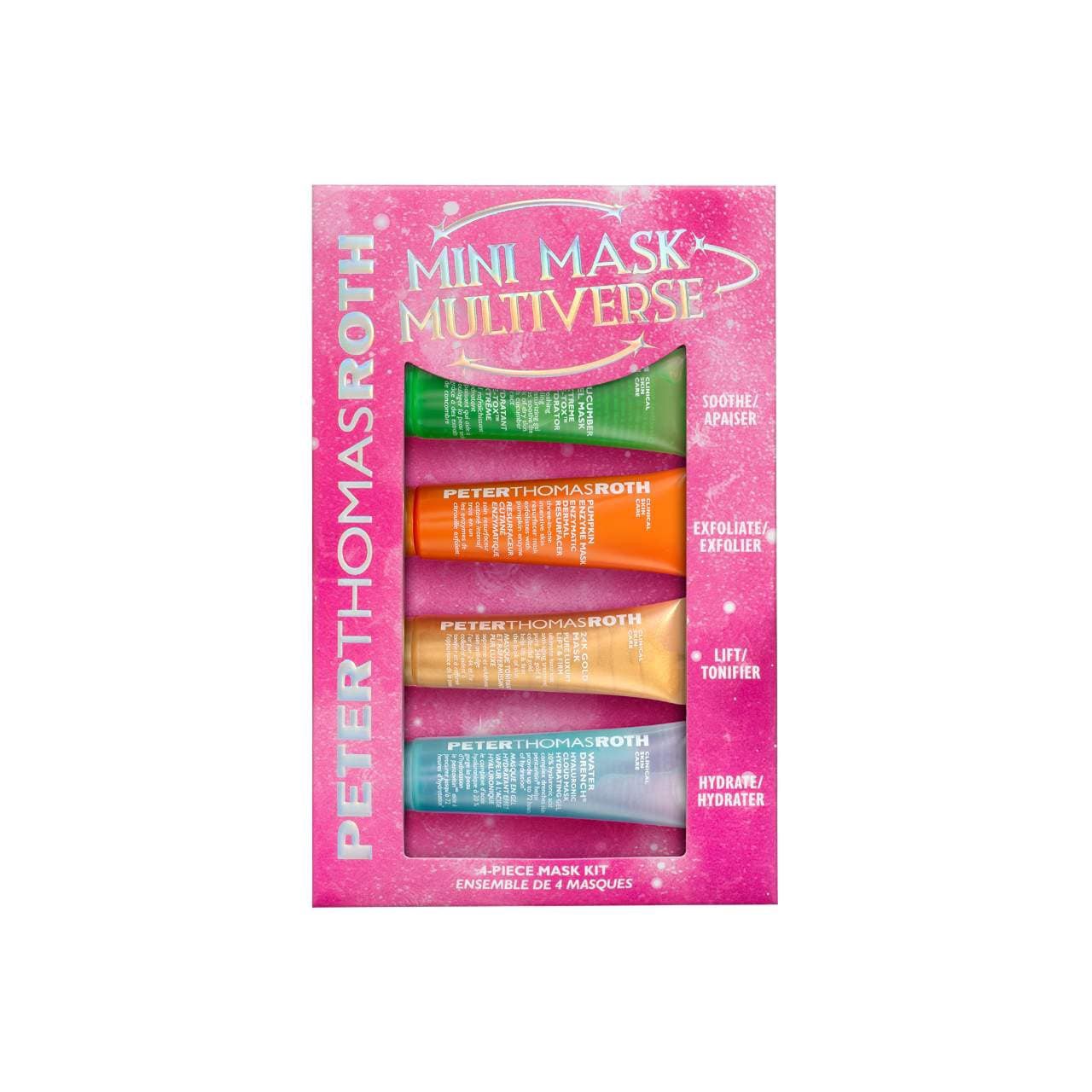 slide 2 of 5, Peter Thomas Roth Mini Mask Multiverse 4-Piece Mask Kit, 