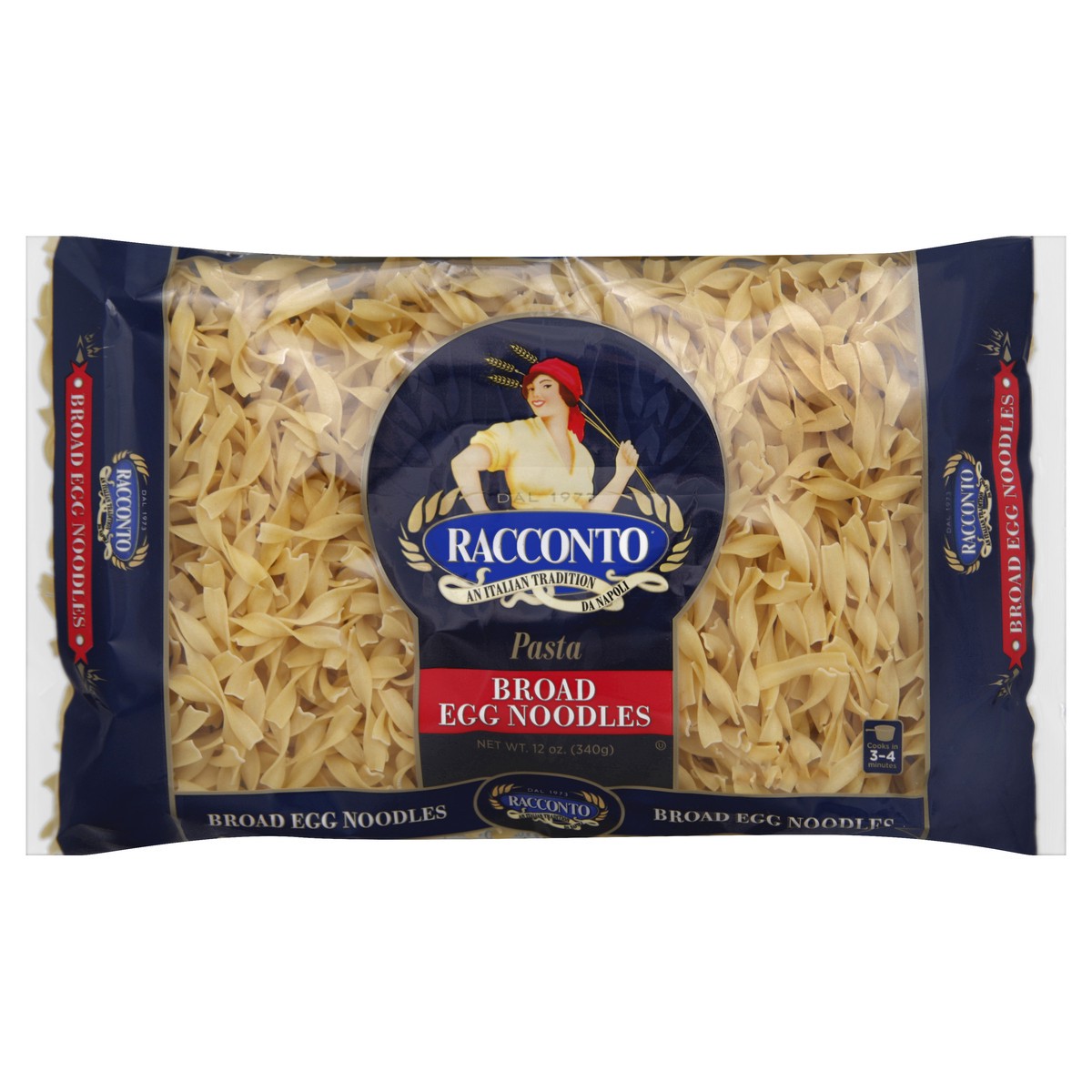 slide 3 of 5, Racconto Egg Noodles 12 oz, 12 oz