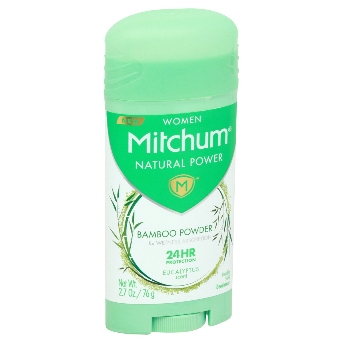 slide 6 of 11, Mitchum Natural Power Invisible Solid Women Eucalyptus Scent Deodorant 2.7 oz, 2.7 oz