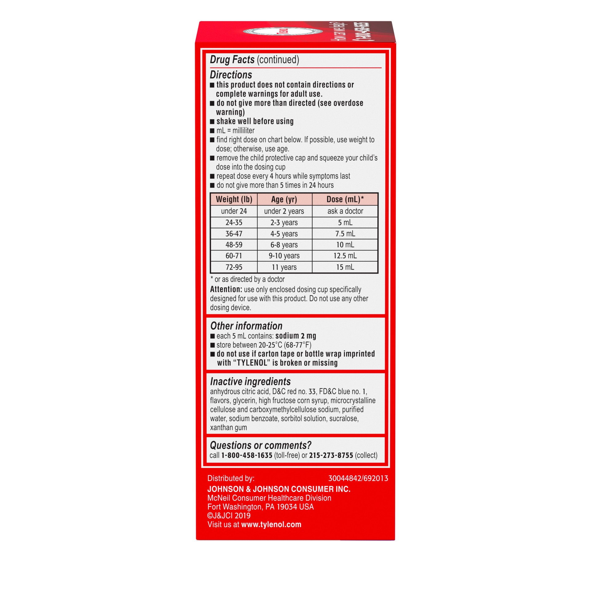 slide 8 of 9, Tylenol Children's Pain/Fever Relief Grape Liquid, 1 ct