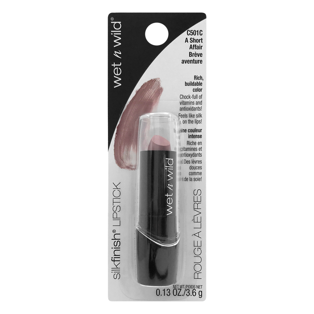 slide 1 of 1, wet n wild Lipstick A Short Affair, 1 ct