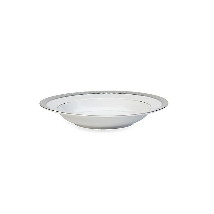 slide 1 of 1, Mikasa Platinum Crown Rim Soup Bowl, 1 ct