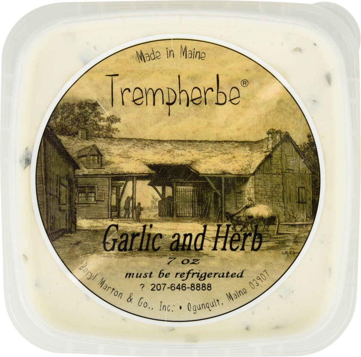 slide 10 of 14, Trempherbe Cheese Spread - Garlic & Herb, 7.5 oz
