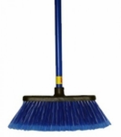 slide 1 of 1, Mp Plastic Brush Broom, 1 ct