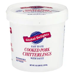 Global Delights Pork Chitterlings - Cooked