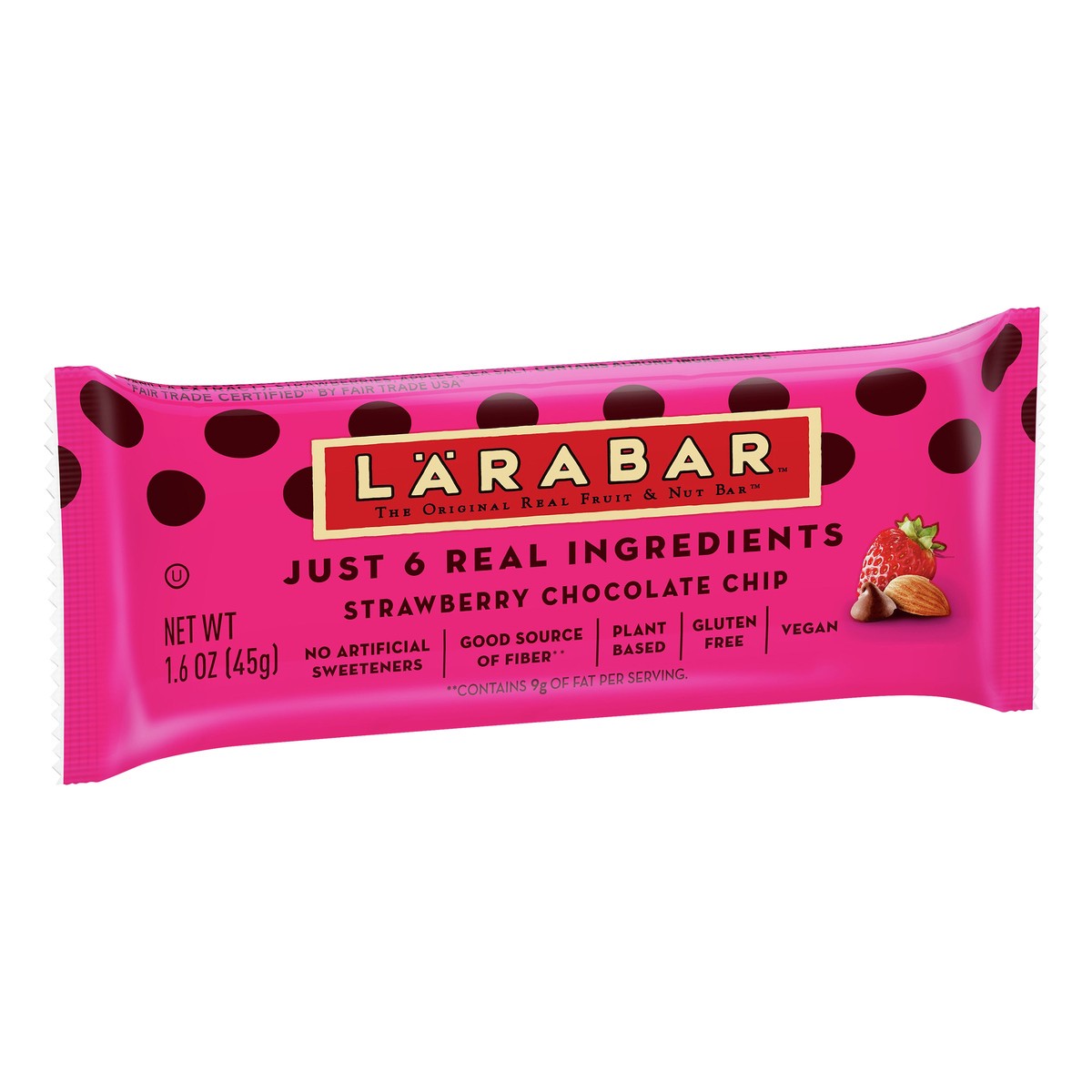 slide 2 of 9, LÄRABAR Strawberry Chocolate Chip Fruit & Nut Bar 1.6 oz, 1.6 oz