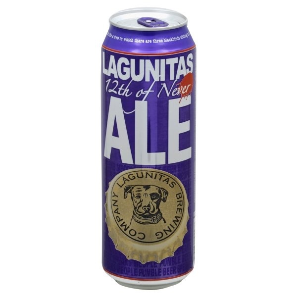 slide 1 of 4, Lagunitas Beer, 12Th Of Never, Ale, 19.2 oz