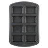 slide 2 of 9, Grand Gourmet Premium Mini Loaf Pan, Dark Grey, 8 ct