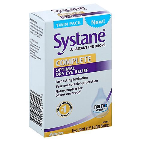 slide 1 of 1, Systane Complete Lubricant Eye Drops - .66 Fl. Oz., 0.66 fl oz