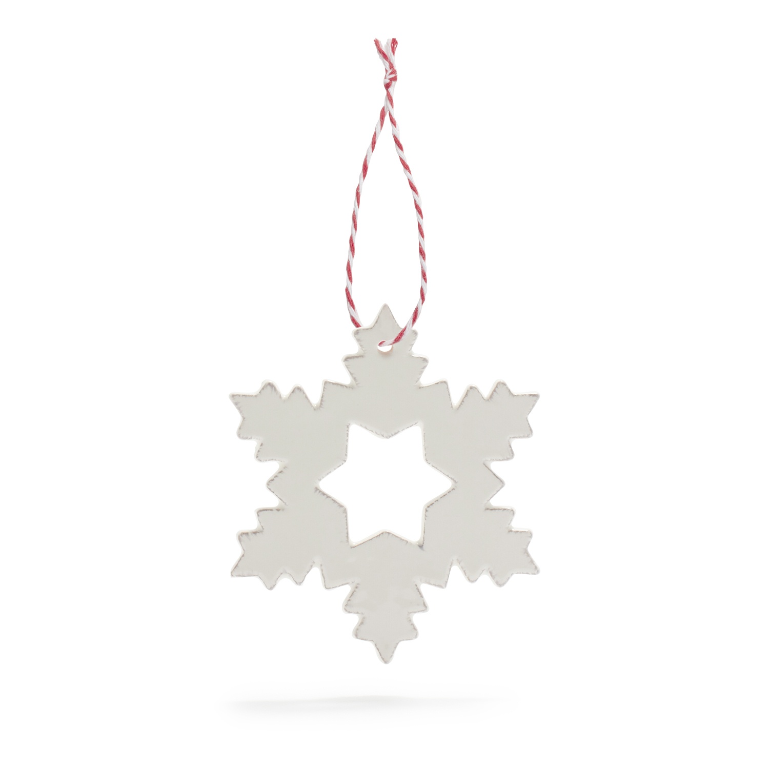 slide 1 of 1, Sur La Table Snowflake Ornaments, Star, 1 ct
