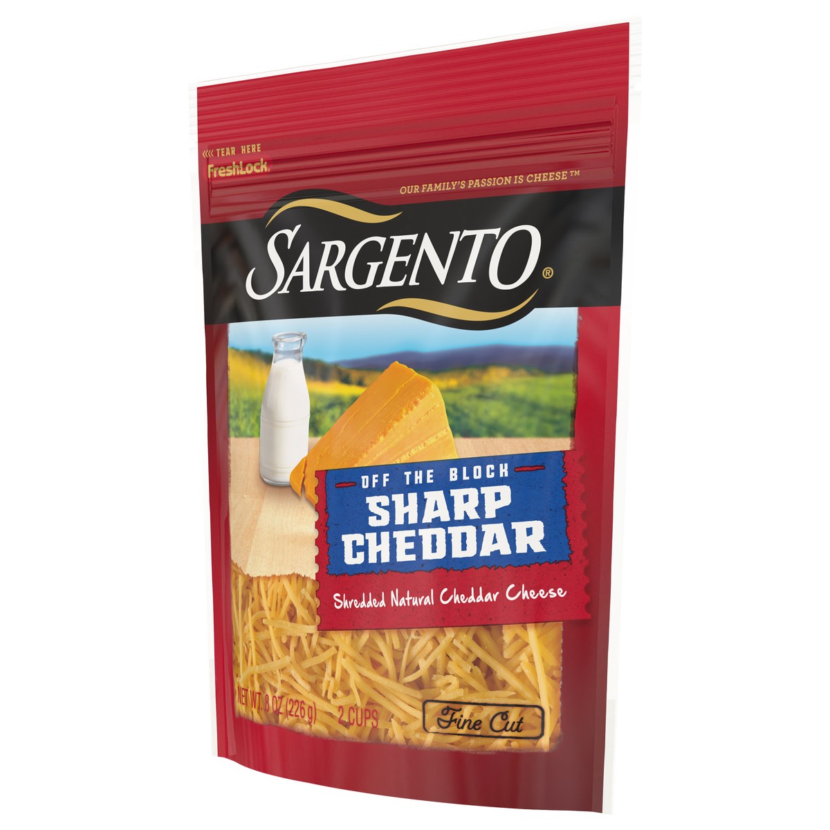 slide 7 of 7, Sargento Shredded Sharp Natural Cheddar Cheese, 8 oz., 8 oz