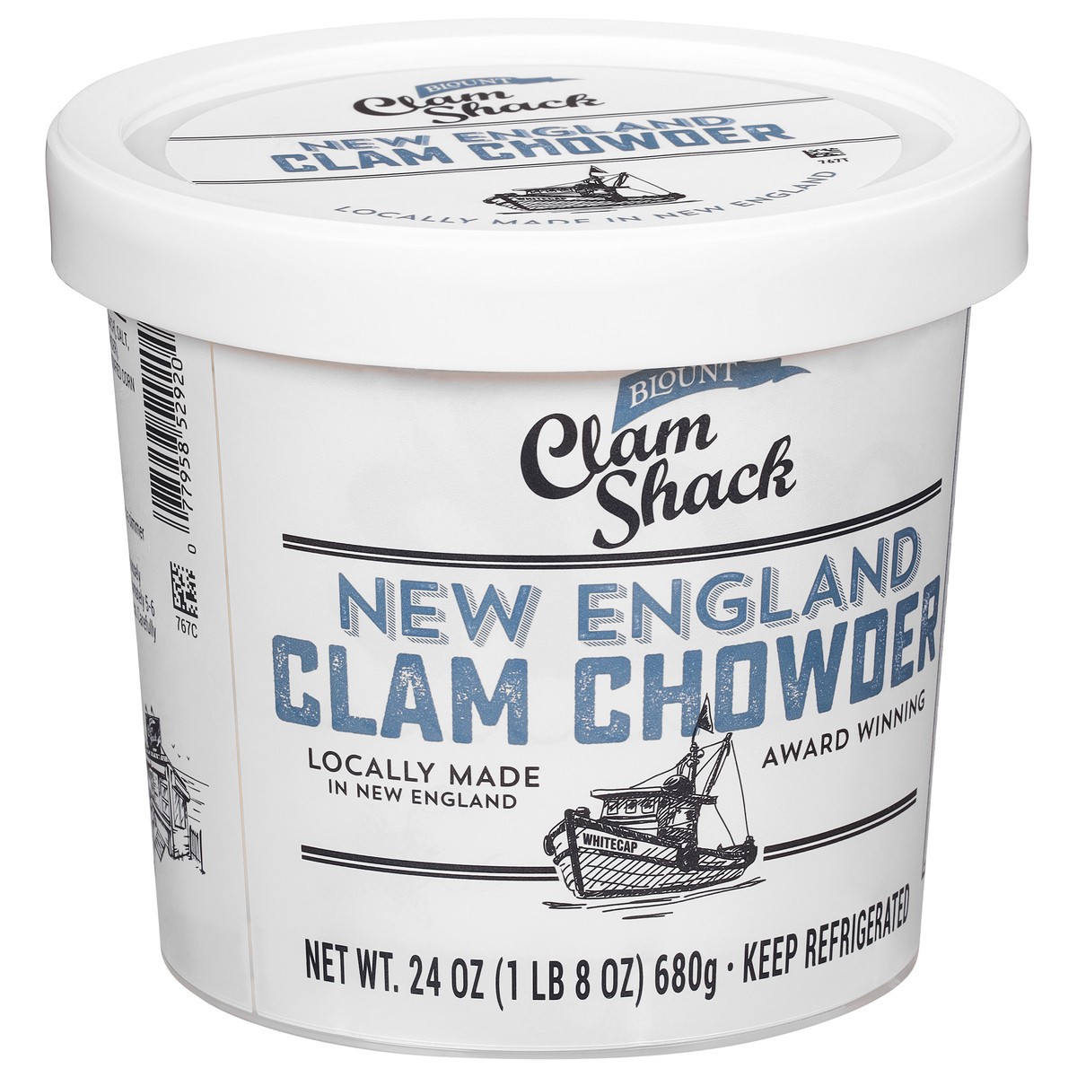 slide 9 of 13, Blount Clam Shack Gluten Free New England Clam Chowder Soup, 24 oz, 24 oz
