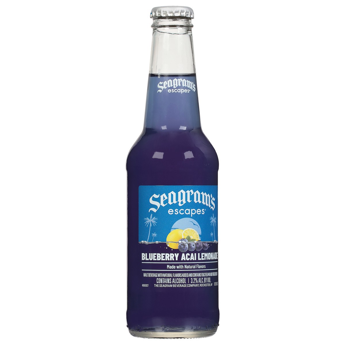 slide 7 of 9, Seagram's Blueberry Acai Lemonade Malt Beverage 11.2 fl oz, 11.2 fl oz